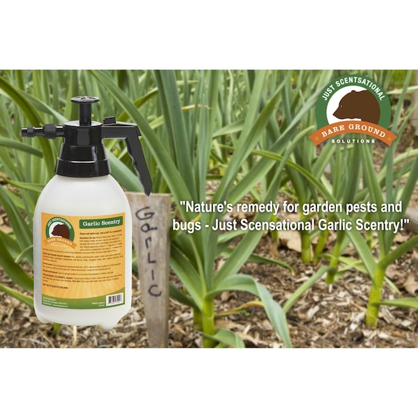 Garlic Scentry Half Gallon Preloaded Pump Sprayer By Bare Ground